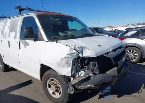 2007 Chevrolet Express Work Van из США, поврежденный, VIN 1GCHG35U371242670